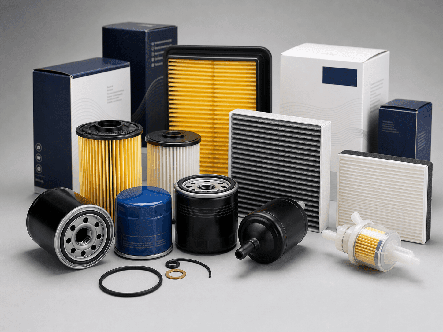 Automotive filter assortment
